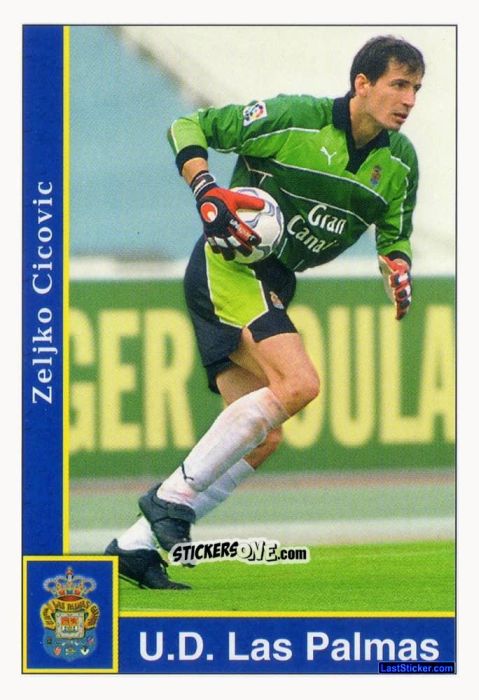 Figurina Cicovic - Las Fichas De La Liga 2001-2002 n. 214 - Mundicromo