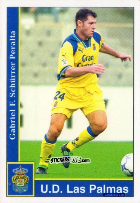 Figurina Schurrer - Las Fichas De La Liga 2001-2002 n. 216 - Mundicromo