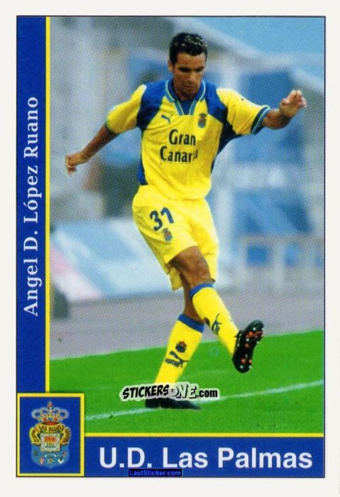 Figurina Angel - Las Fichas De La Liga 2001-2002 n. 220 - Mundicromo