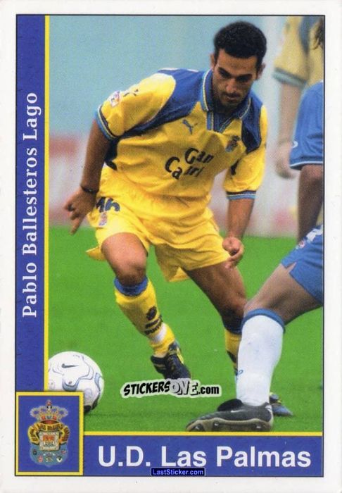 Figurina P. Lago - Las Fichas De La Liga 2001-2002 n. 222 - Mundicromo
