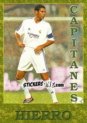 Figurina Hierro - Las Fichas De La Liga 2001-2002 n. 446 - Mundicromo