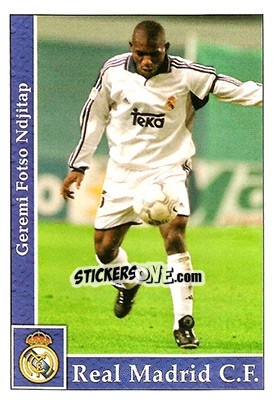Figurina Geremi - Las Fichas De La Liga 2001-2002 n. 469 - Mundicromo