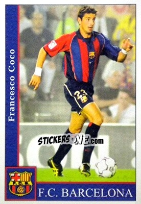 Figurina Coco - Las Fichas De La Liga 2001-2002 n. 499 - Mundicromo
