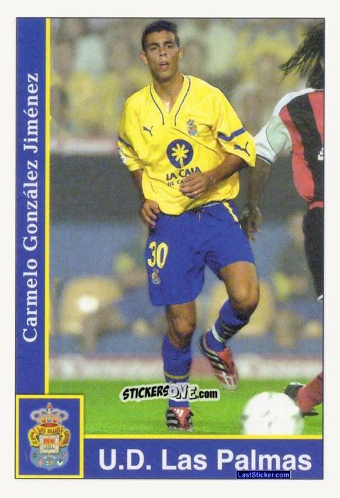 Figurina Carmelo - Las Fichas De La Liga 2001-2002 n. 501 - Mundicromo