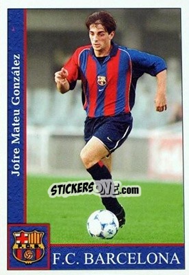 Figurina Jofre - Las Fichas De La Liga 2001-2002 n. 531 - Mundicromo