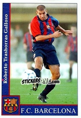 Figurina Trashorras - Las Fichas De La Liga 2001-2002 n. 533 - Mundicromo