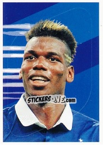 Figurina Paul Pogba - Team France 2016. Fiers D'Être Bleus n. 68 - Panini