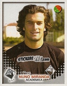 Cromo Nuno Miranda - Futebol 2002-2003 n. 18 - Panini