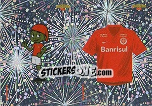 Figurina Mascote / Camisa - Campeonato Brasileiro 2016 n. E51-E52 - Panini
