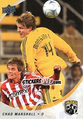 Figurina Chad Marshall - MLS 2008 n. 130 - Upper Deck
