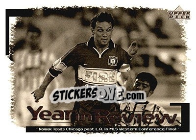 Cromo Peter Nowak - MLS 1999 n. 98 - Upper Deck