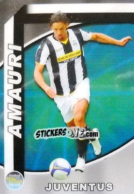 Figurina Amauri - Real Action 2008-2009 n. 127 - Panini