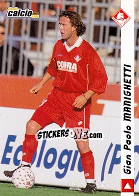 Sticker Gian Paolo Manighetti - Pianeta Calcio 1999 n. 147 - Ds