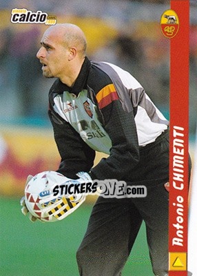 Figurina Antonio Chimenti - Pianeta Calcio 1999 n. 158 - Ds