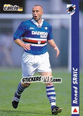 Figurina Nenad Sakic - Pianeta Calcio 1999 n. 187 - Ds