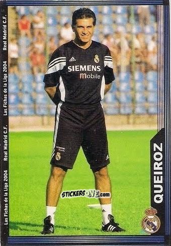 Sticker Queiroz - Las Fichas De La Liga 2003-2004 n. 3 - Mundicromo