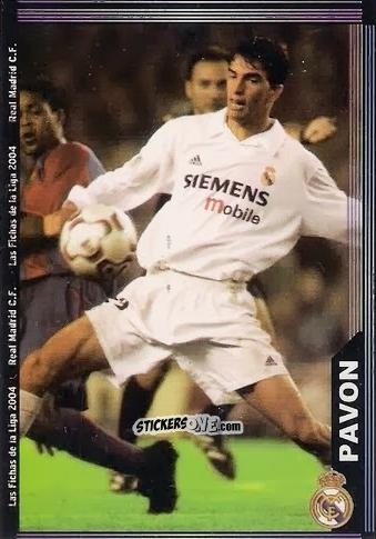Cromo Pavón - Las Fichas De La Liga 2003-2004 n. 8 - Mundicromo
