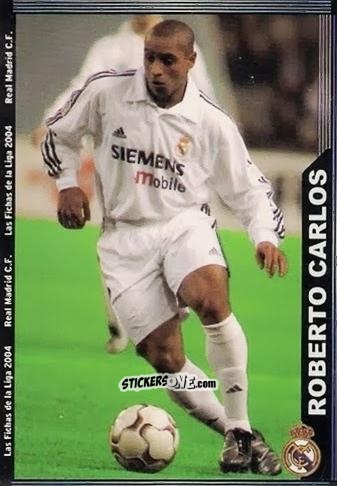Figurina R. Carlos - Las Fichas De La Liga 2003-2004 n. 9 - Mundicromo