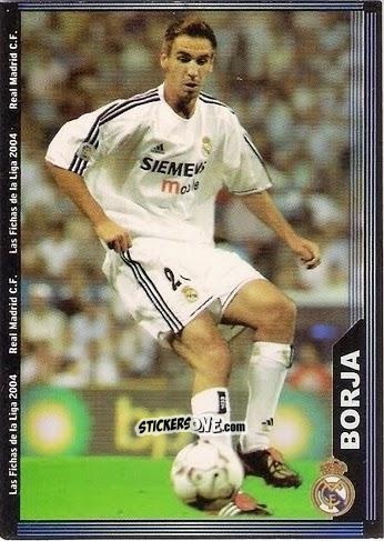 Cromo Borja - Las Fichas De La Liga 2003-2004 n. 12 - Mundicromo