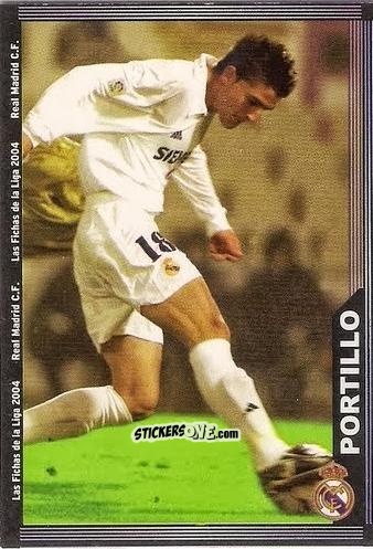 Cromo Portillo - Las Fichas De La Liga 2003-2004 n. 23 - Mundicromo