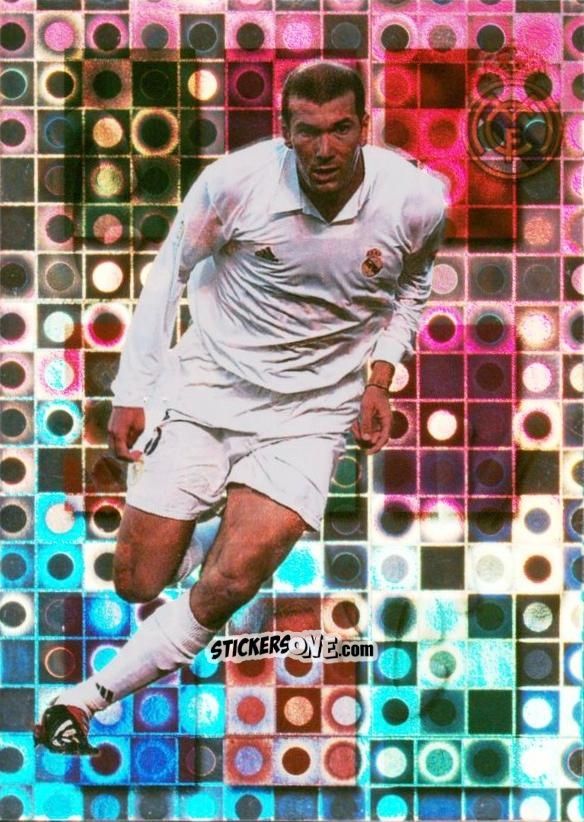 Figurina Zidane - Las Fichas De La Liga 2003-2004 n. 26 - Mundicromo