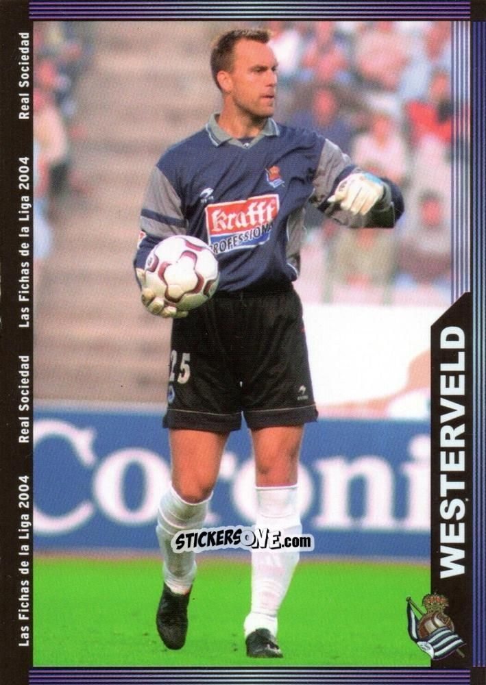 Sticker Westerveld - Las Fichas De La Liga 2003-2004 n. 32 - Mundicromo