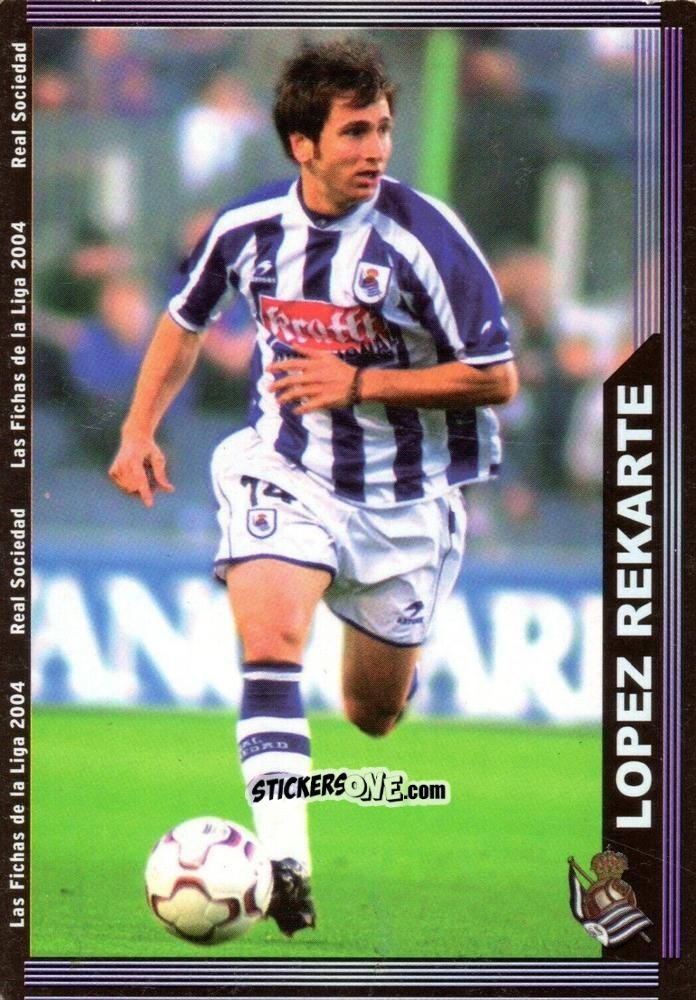 Figurina L. Rekarte - Las Fichas De La Liga 2003-2004 n. 33 - Mundicromo