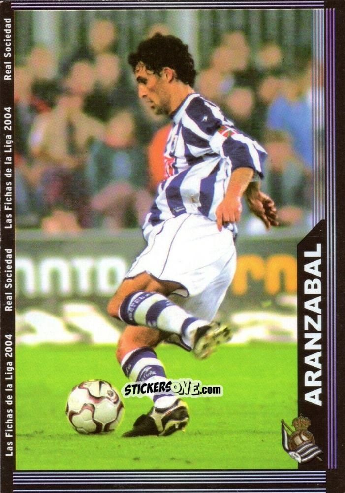 Figurina Aranzabal - Las Fichas De La Liga 2003-2004 n. 35 - Mundicromo
