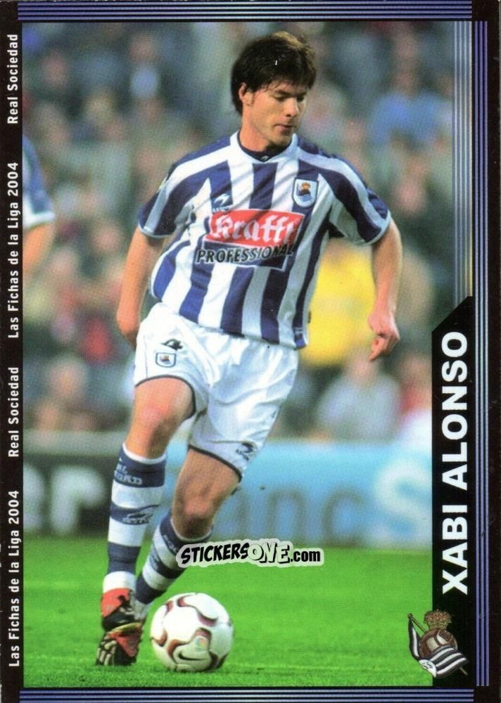 Figurina X. Alonso - Las Fichas De La Liga 2003-2004 n. 43 - Mundicromo