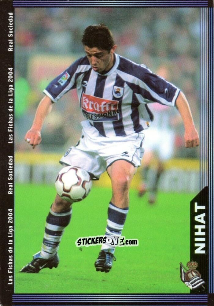 Figurina Nihat - Las Fichas De La Liga 2003-2004 n. 46 - Mundicromo