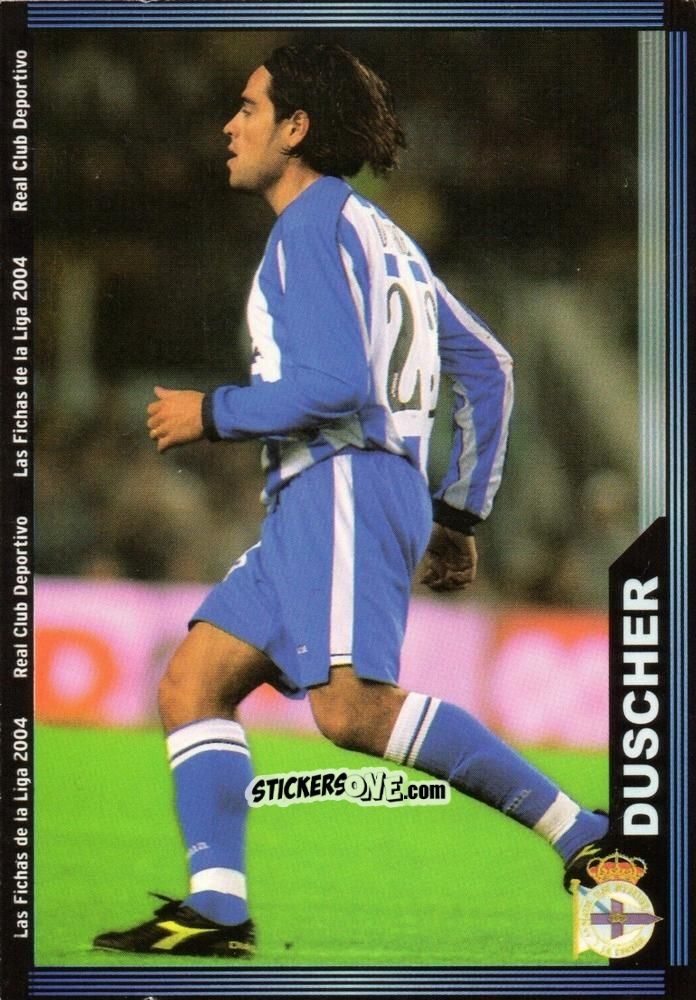 Cromo Duscher - Las Fichas De La Liga 2003-2004 n. 69 - Mundicromo