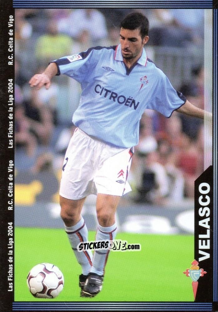 Figurina Velasco - Las Fichas De La Liga 2003-2004 n. 87 - Mundicromo