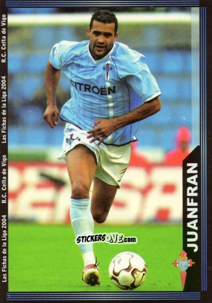Figurina Juanfran - Las Fichas De La Liga 2003-2004 n. 95 - Mundicromo
