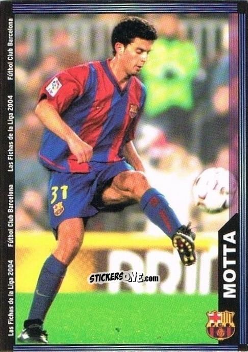 Figurina Thiago Motta - Las Fichas De La Liga 2003-2004 n. 149 - Mundicromo