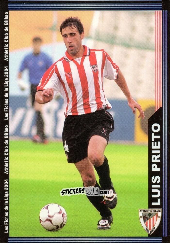 Figurina L. Prieto - Las Fichas De La Liga 2003-2004 n. 173 - Mundicromo