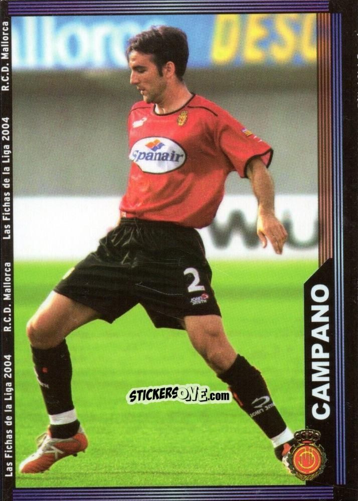 Figurina Campano - Las Fichas De La Liga 2003-2004 n. 222 - Mundicromo