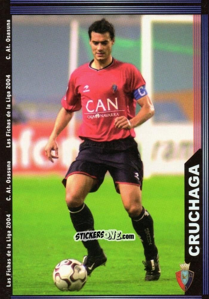 Figurina Cruchaga - Las Fichas De La Liga 2003-2004 n. 276 - Mundicromo