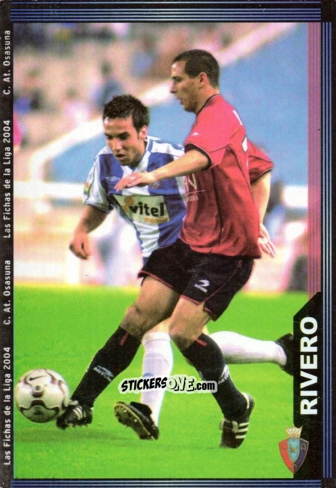 Figurina Rivero - Las Fichas De La Liga 2003-2004 n. 282 - Mundicromo