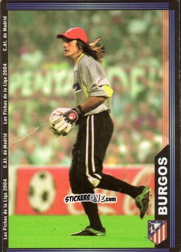 Figurina Burgos - Las Fichas De La Liga 2003-2004 n. 301 - Mundicromo