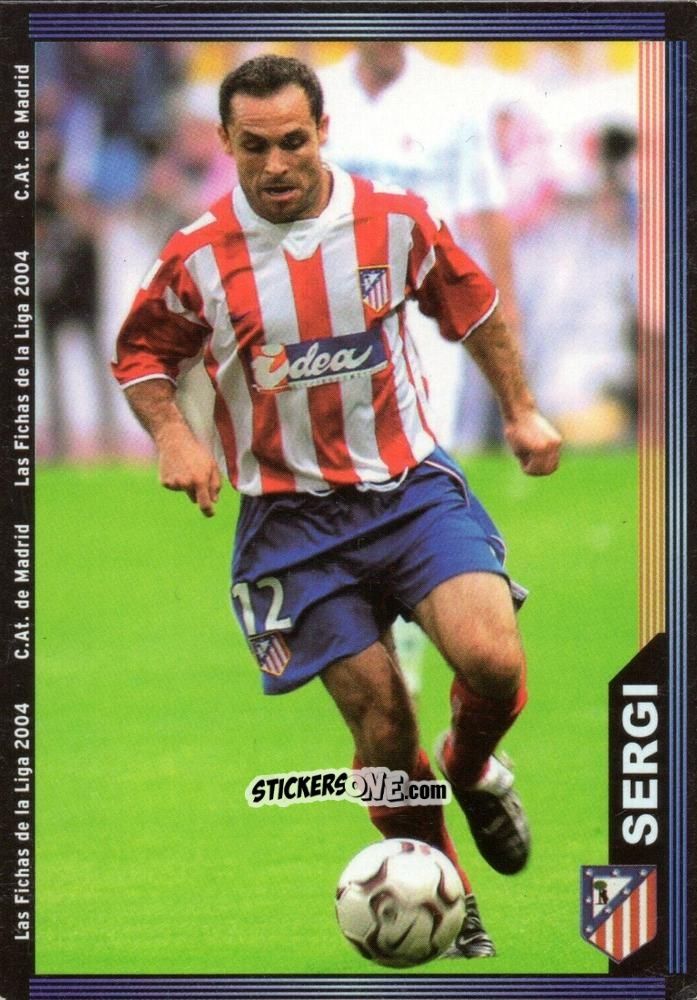 Sticker Sergi - Las Fichas De La Liga 2003-2004 n. 307 - Mundicromo