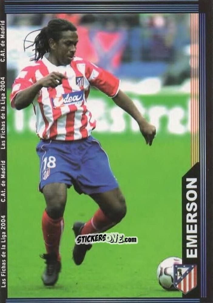 Sticker Emerson - Las Fichas De La Liga 2003-2004 n. 312a - Mundicromo