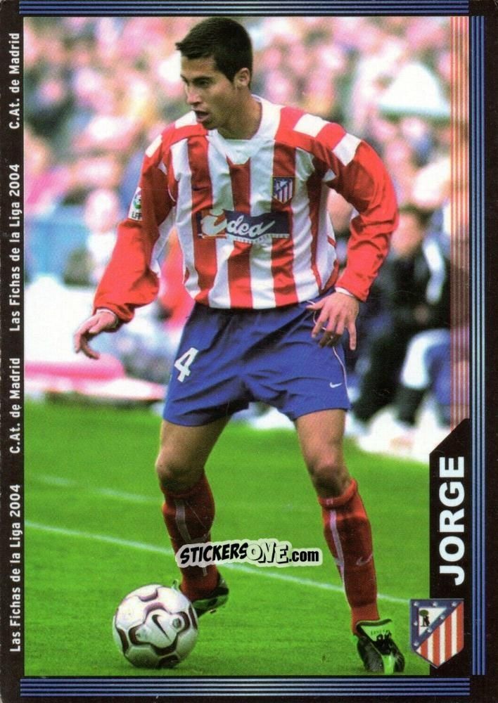 Figurina Jorge - Las Fichas De La Liga 2003-2004 n. 315 - Mundicromo