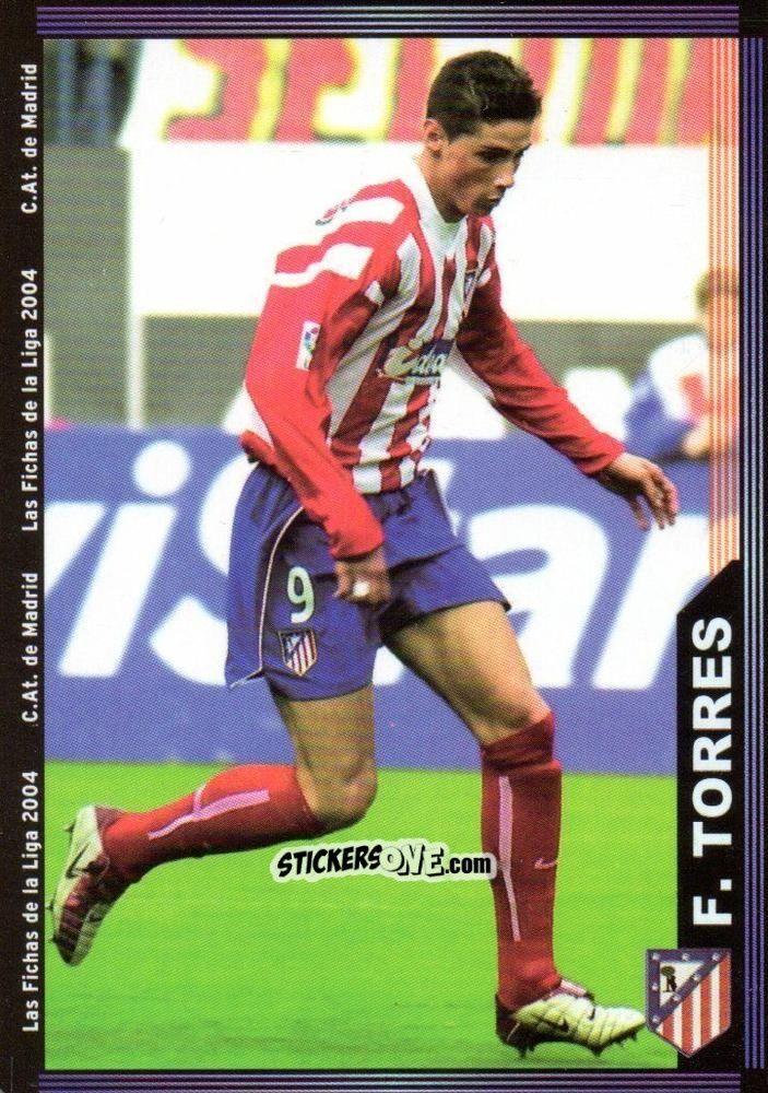Cromo F. Torres - Las Fichas De La Liga 2003-2004 n. 317 - Mundicromo