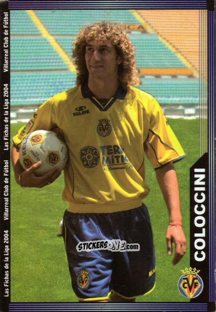 Figurina Coloccini - Las Fichas De La Liga 2003-2004 n. 385 - Mundicromo