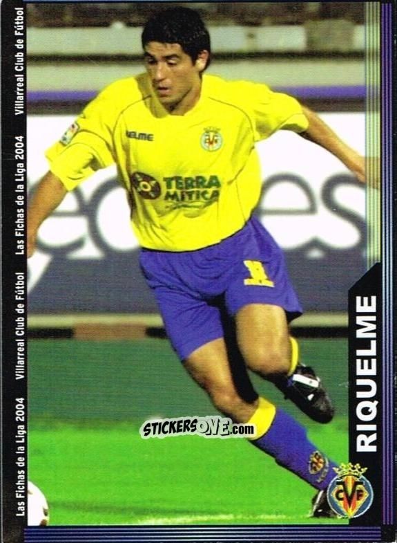Cromo Riquelme - Las Fichas De La Liga 2003-2004 n. 394 - Mundicromo
