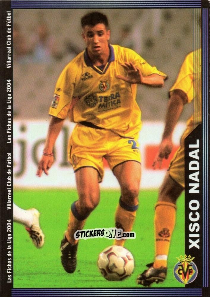 Figurina Xisco N. - Las Fichas De La Liga 2003-2004 n. 397 - Mundicromo