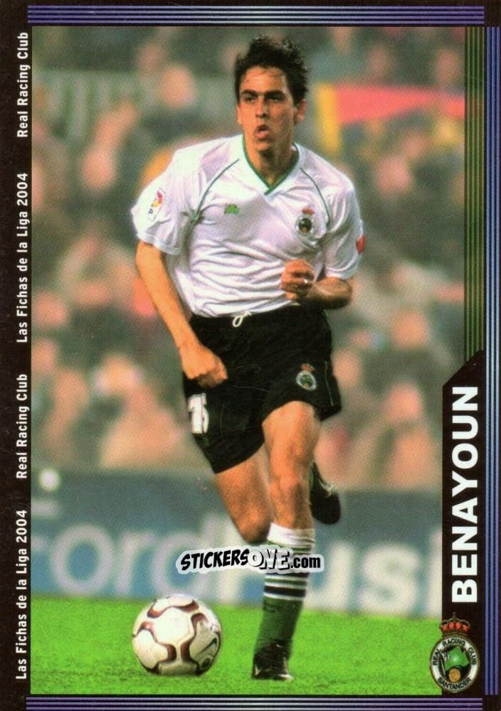 Figurina Benayoun - Las Fichas De La Liga 2003-2004 n. 420 - Mundicromo