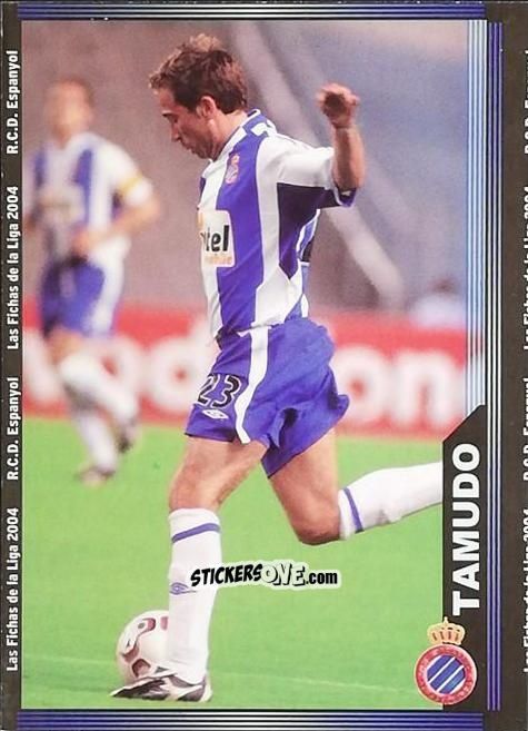 Figurina Tamudo - Las Fichas De La Liga 2003-2004 n. 454 - Mundicromo