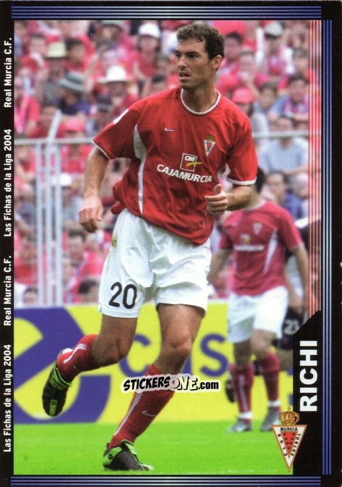 Figurina Richi - Las Fichas De La Liga 2003-2004 n. 482 - Mundicromo