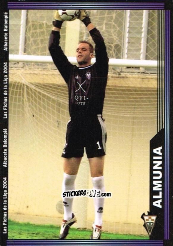 Cromo Almunia - Las Fichas De La Liga 2003-2004 n. 518 - Mundicromo